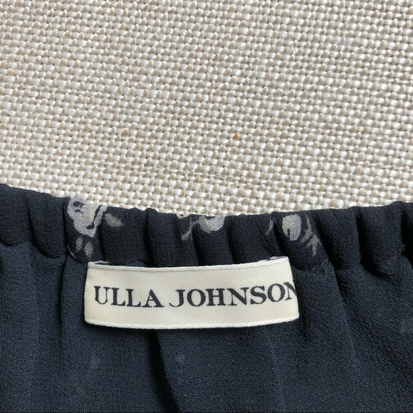 Ulla Johnson Skirt Mini Flowers Silk US 4 EUC - Picture 7 of 8